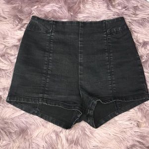 High waisted shorts